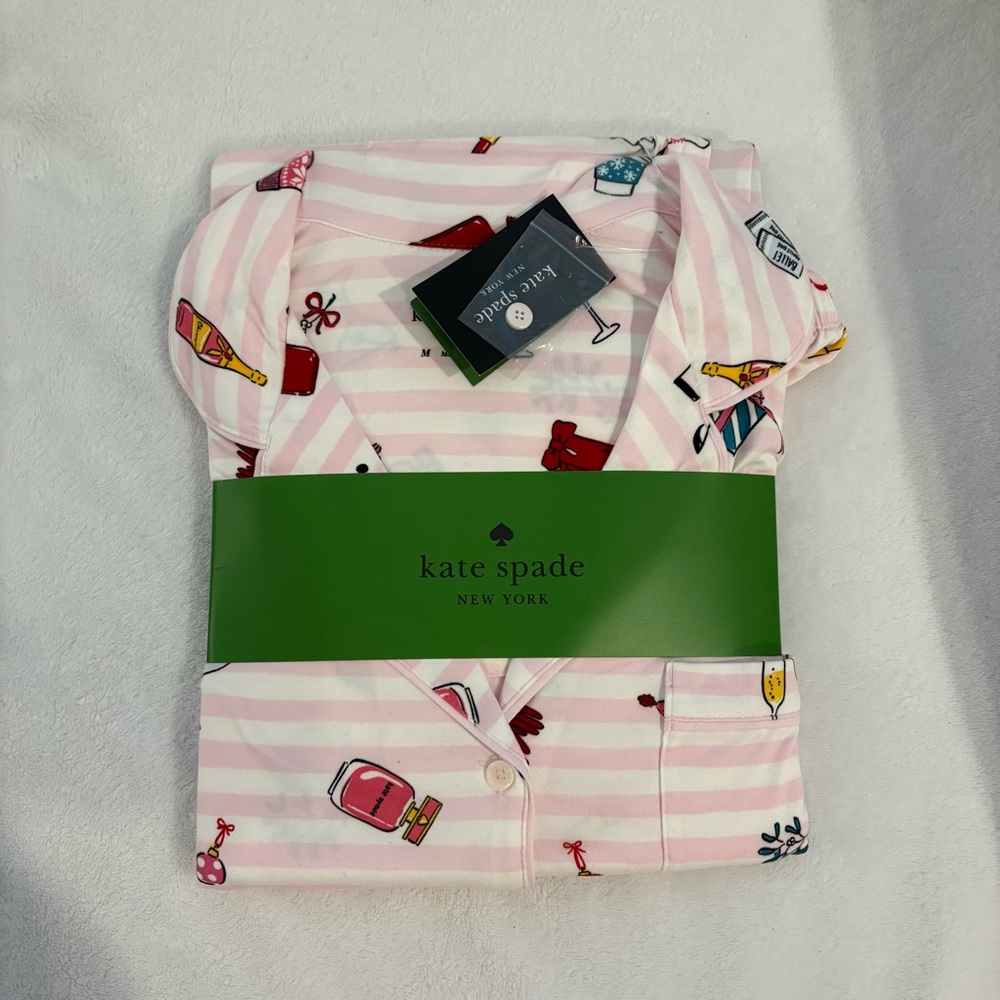 Kate Spade Pajama Set Pink